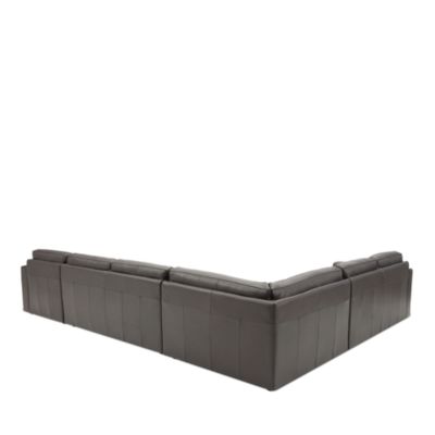 Greyson 4-Piece Leather Sectional