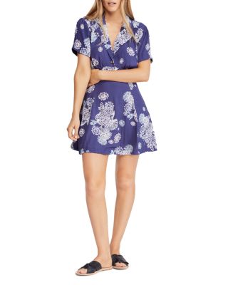 Free People Blue Hawaii Fit-and-Flare Dress | Bloomingdale's