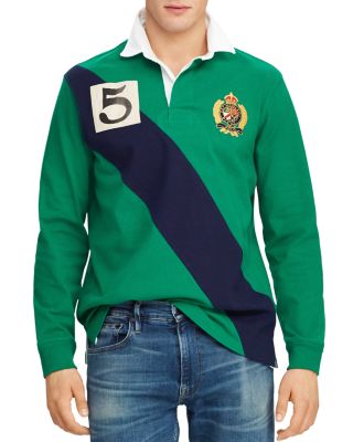 ralph lauren cropped rugby shirt