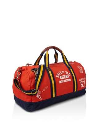 polo red duffle bag