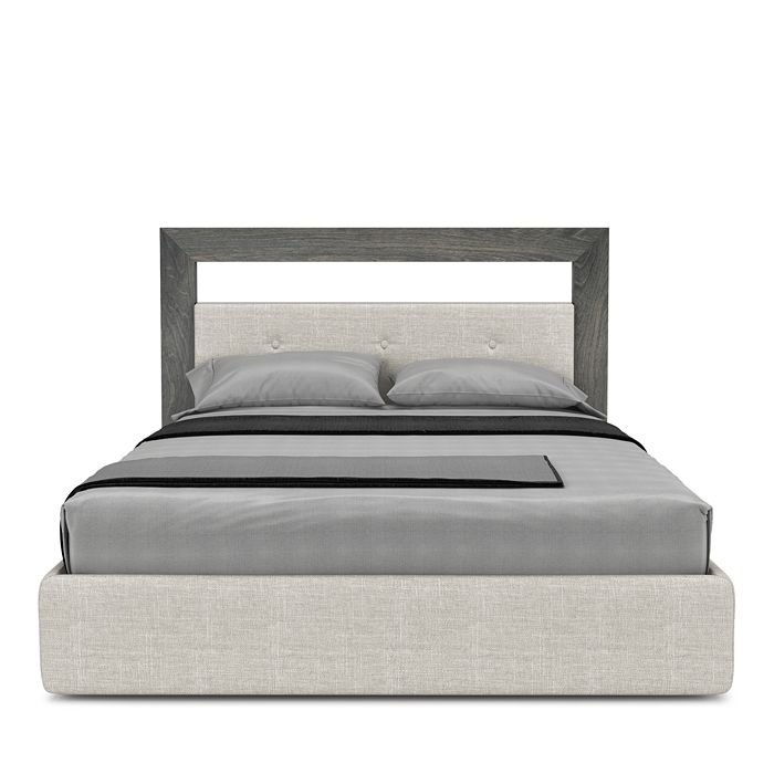 Huppe Cloe Queen Bed In Gray