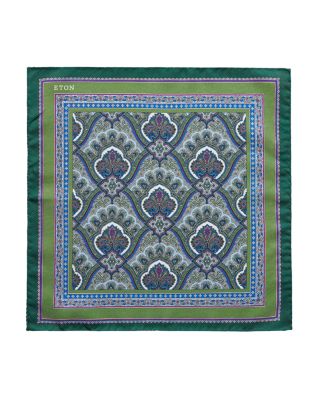 Paisley Silk Pocket Square