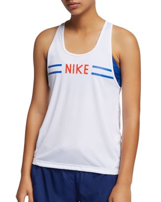 nike miler crop tank
