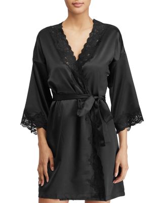 Signature Collection Satin Wrap Robe