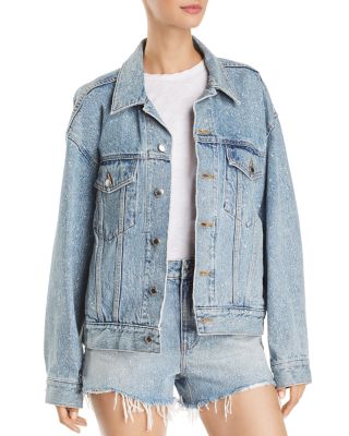 alexander wang game denim jacket