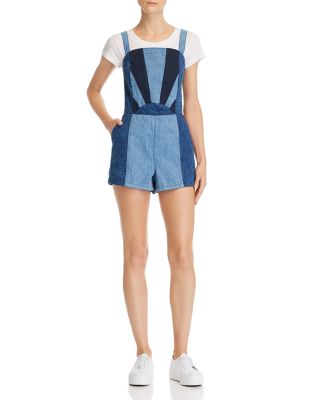 blanknyc denim romper