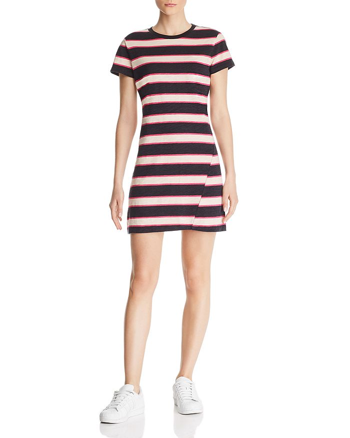PAM GELA Striped T Shirt Dress Bloomingdale s