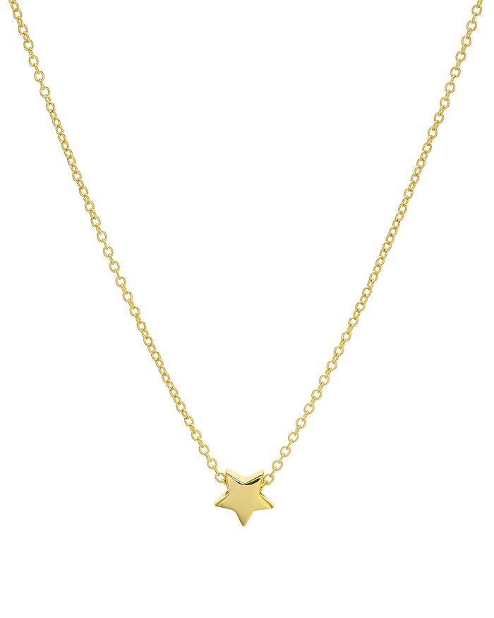 Aqua Star Pendant Necklace In 14k Gold-plated Sterling Silver Or Sterling Silver, 16 - 100% Exclusive