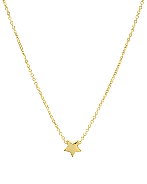 Aqua Star Pendant Necklace in 14K Gold-Plated Sterling Silver or Sterling Silver, 16 - 100% Exclusiv