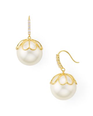 kate spade pearlette drop earrings