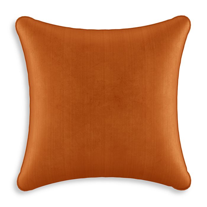 Sparrow & Wren Emerald Down Pillow, 20 X 20 In Emerald Burnt Orange