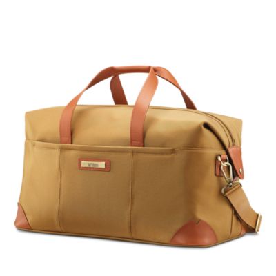 hartmann leather duffel bag