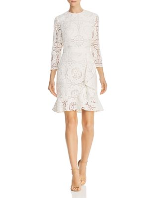 shoshanna lace dress