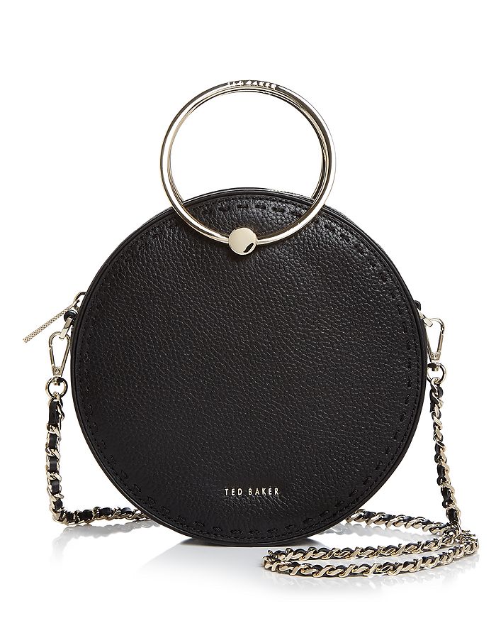 Ted Baker Maddie Stitch Leather Circle Crossbody | Bloomingdale's