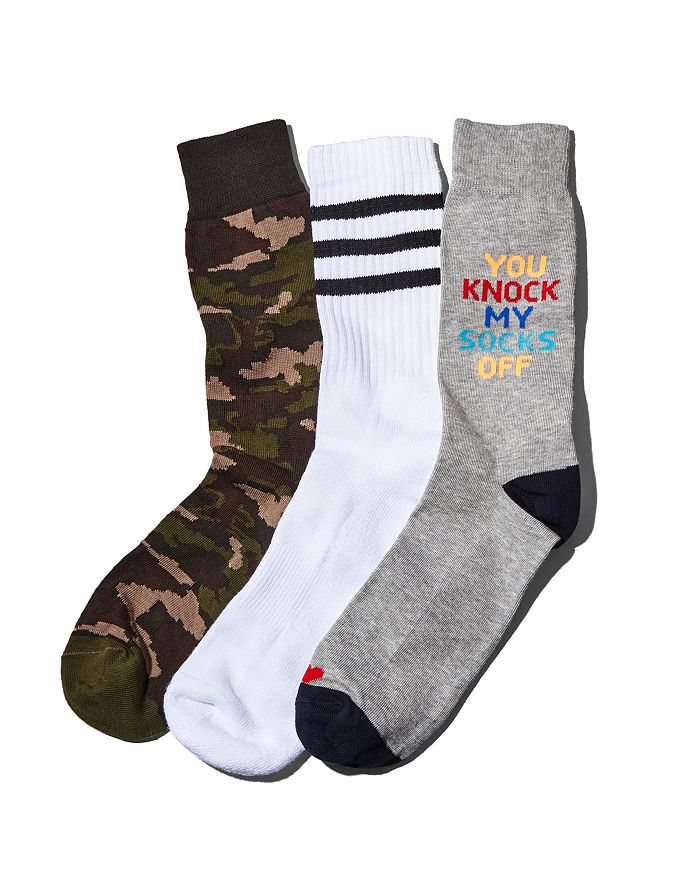Shop The Men's Store At Bloomingdale's Camo Socks - 100% Exclusive In Hunter Green
