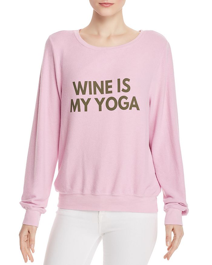 Wine new arrivals sweatshirt wildfox
