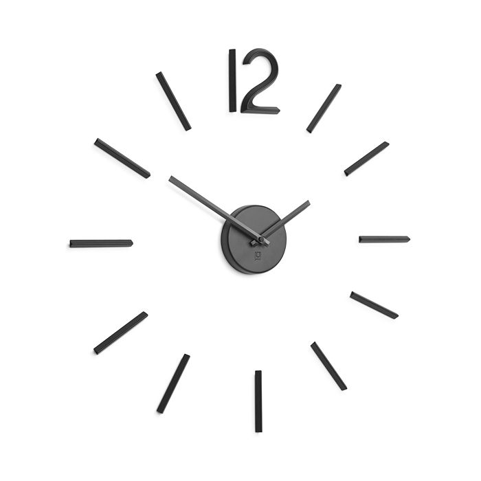 Umbra Blink Clock In Black