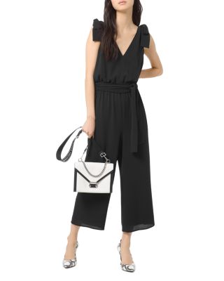 tie shoulder jumpsuit