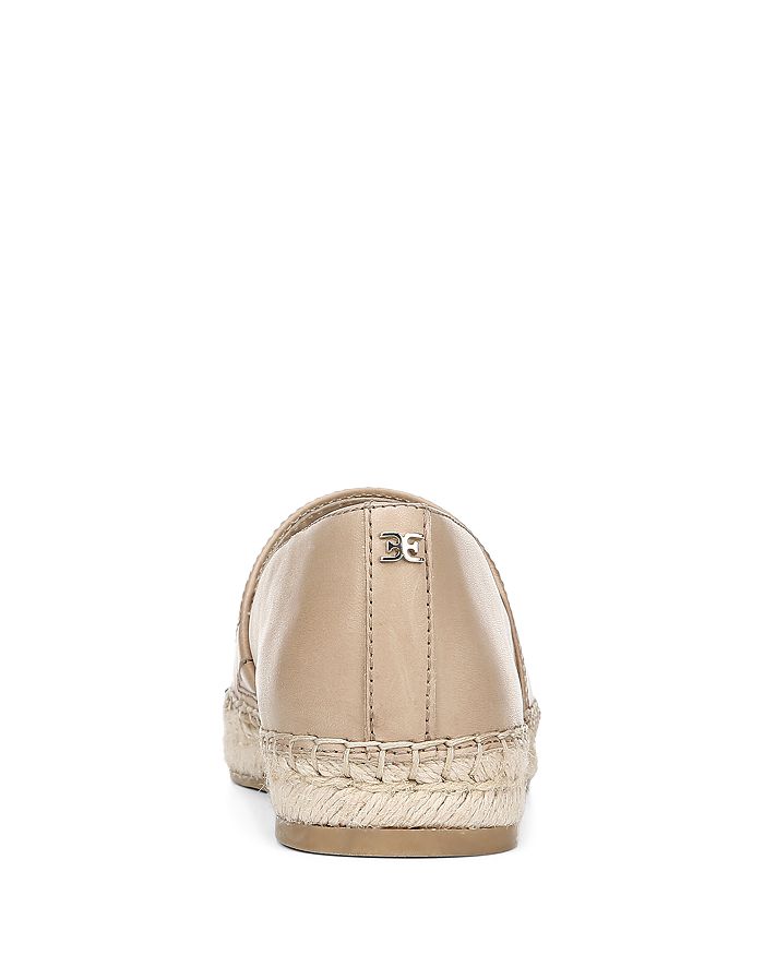 SAM EDELMAN WOMEN'S KRISSY LEATHER ESPADRILLE FLATS