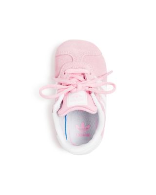 Adidas Girls' Gazelle Suede Low-Top Crib Sneakers - Baby | Bloomingdale's  Kids
