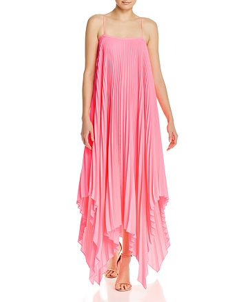 MILLY Elena Pleated Maxi Dress | Bloomingdale's