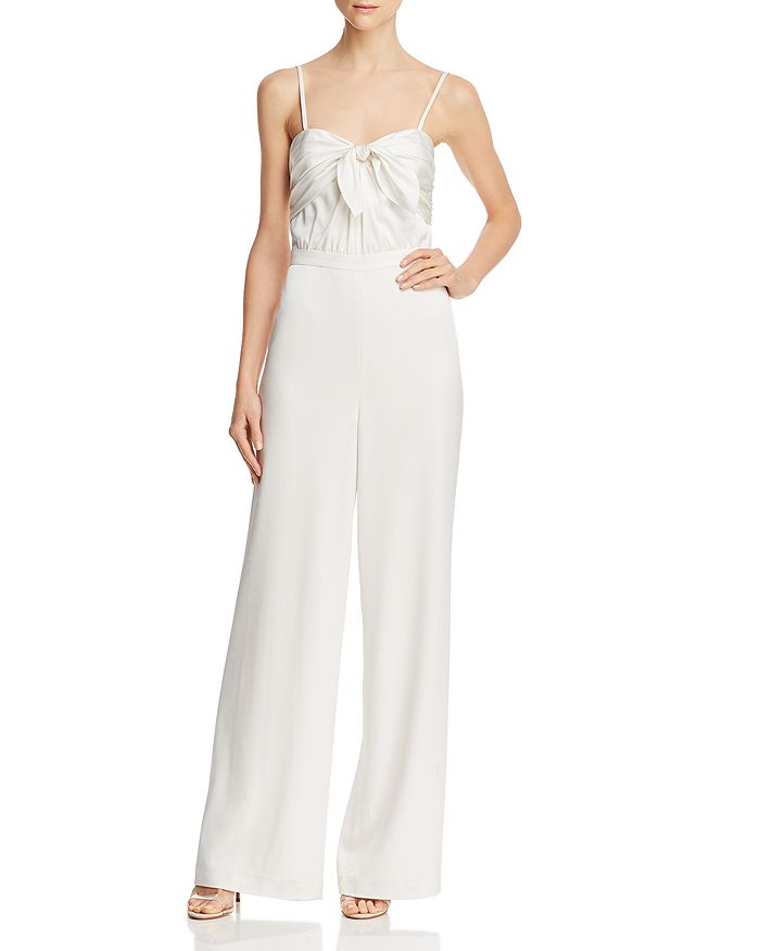 Rachel zoe white jumpsuit sales