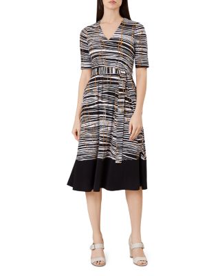 hobbs striped dress