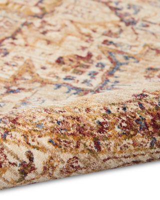 MINK HOME Taza Heriz Round Rug, 5' x 5'