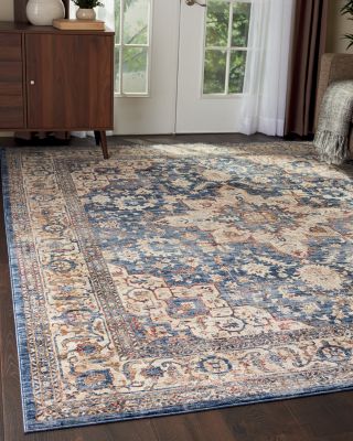 MINK HOME Taza Heriz Area Rug, 7'10" x 9'10"