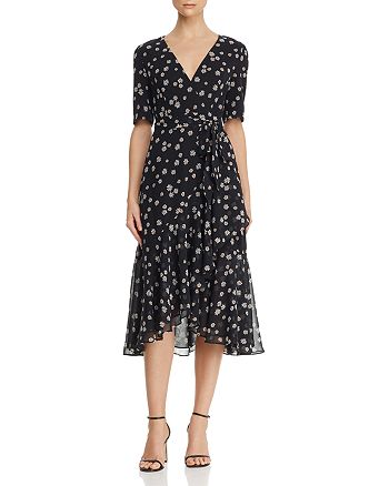 Fame and Partners Floral Wrap Dress | Bloomingdale's