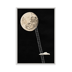 Bloomingdale's Artisan Collection To The Moon I Wall Art In Black
