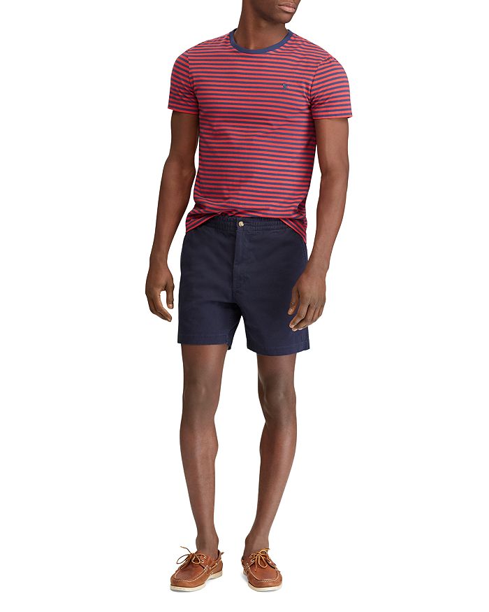 Shop Polo Ralph Lauren Prepster Classic Fit 6 Inch Cotton Shorts In Ink