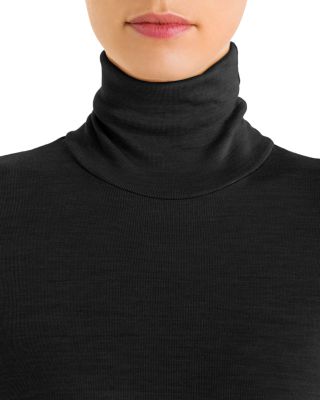 Woolen Silk Turtleneck 