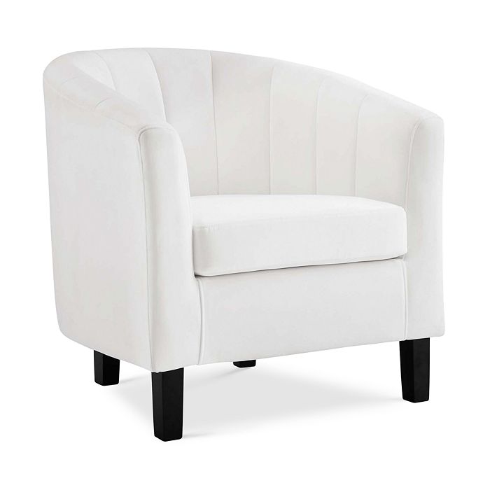 Modway Prospect Channel Tufted Upholstered Velvet Armchair Bloomingdale's