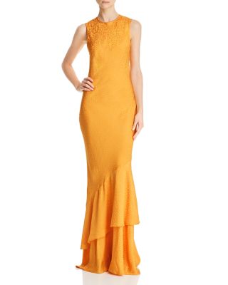 rebecca vallance orange dress