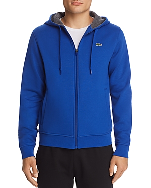 LACOSTE ZIP HOODED SWEATSHIRT,SH7609