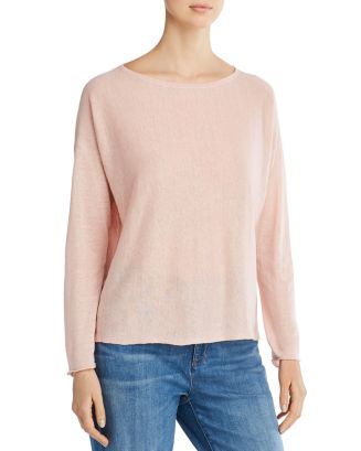Eileen Fisher Lightweight Cropped Sweater | Bloomingdale's