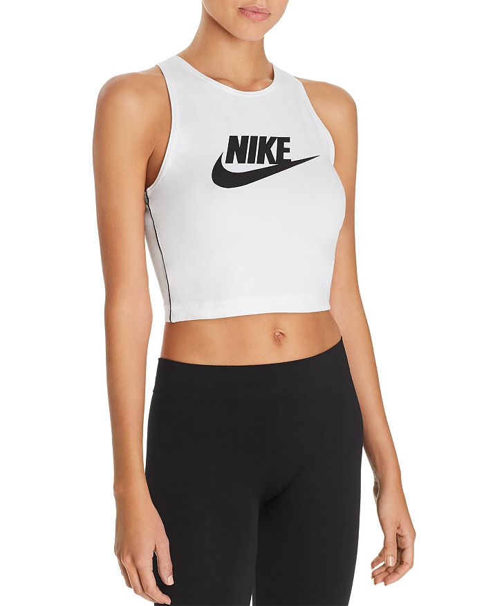 NIKE Heritage Piped Cropped Tank,AR2327