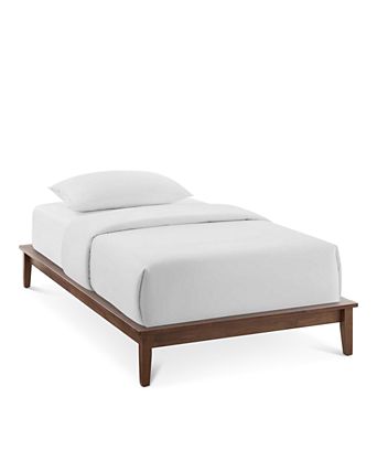 Lodge Wood Platform Bed Frame