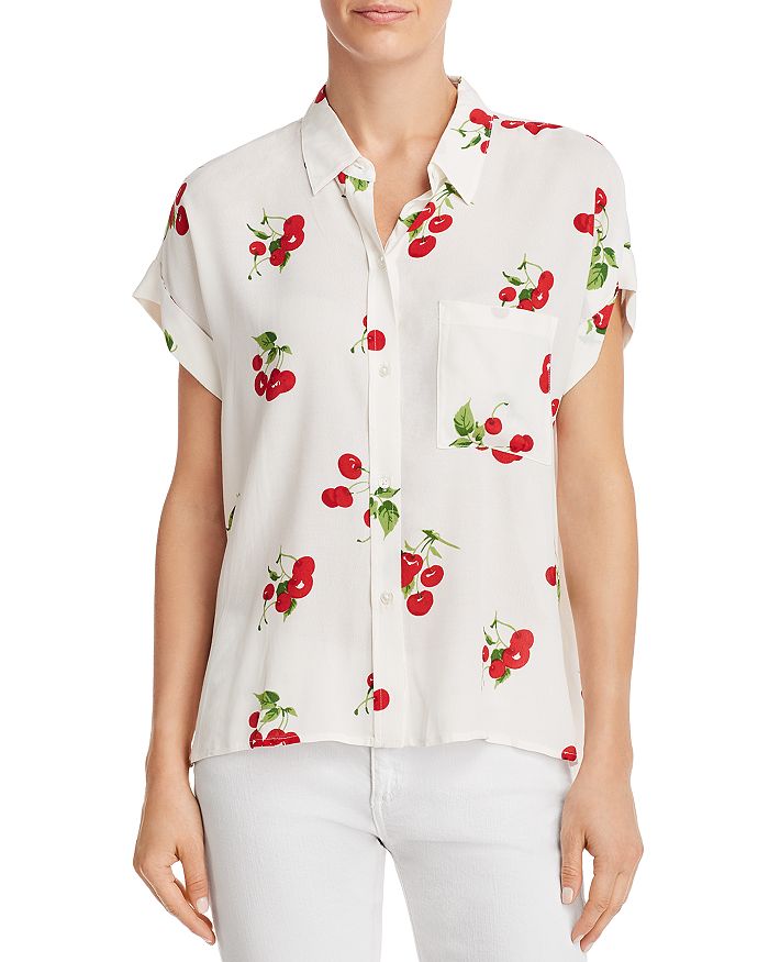 Rails Whitney Cherry Bloom Blouse In Cherry Bloom