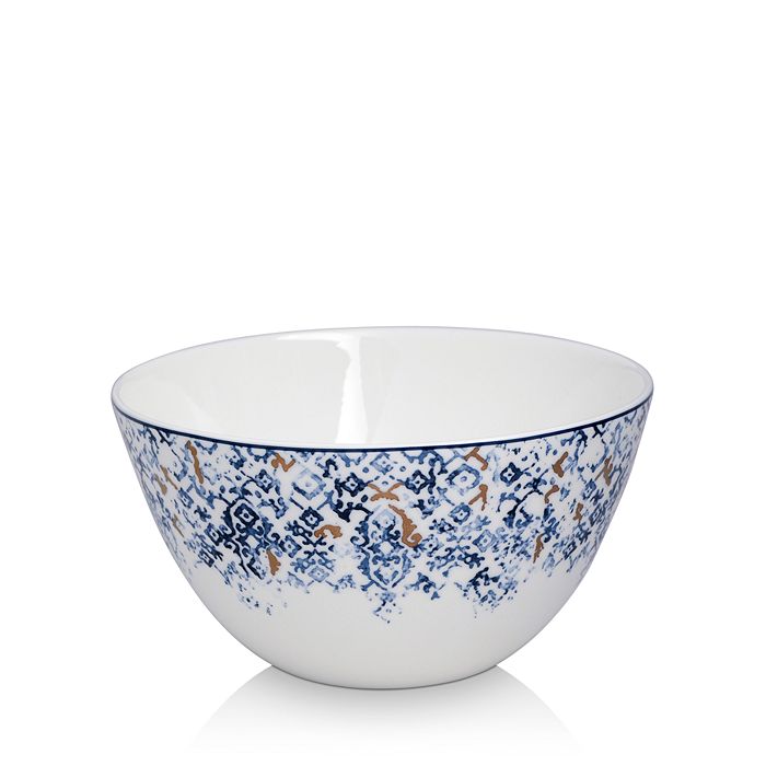 Prouna Cuenca Cereal Bowl/all Purpose In Blue/white