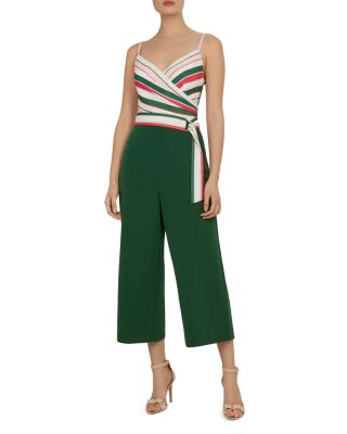 Ted baker green jumpsuit on sale