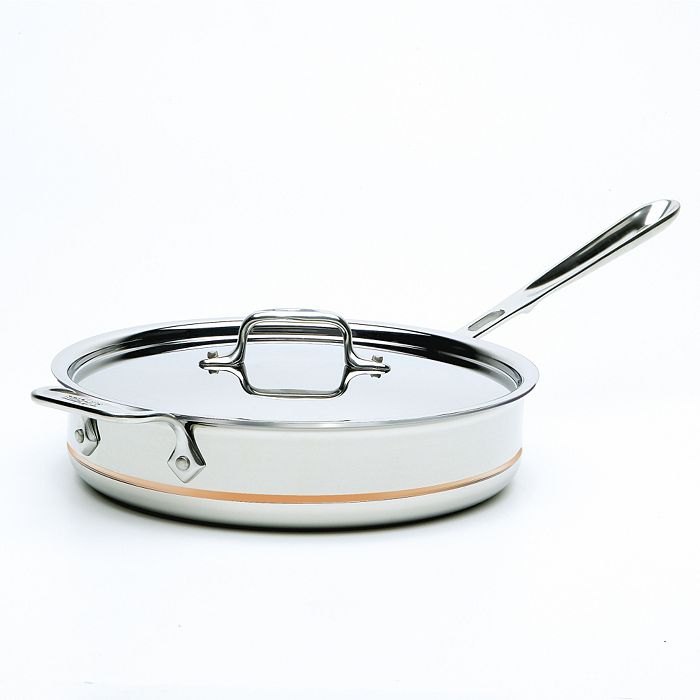 All-Clad All Clad Copper Core 3 Quart Covered Sauté Pan ...