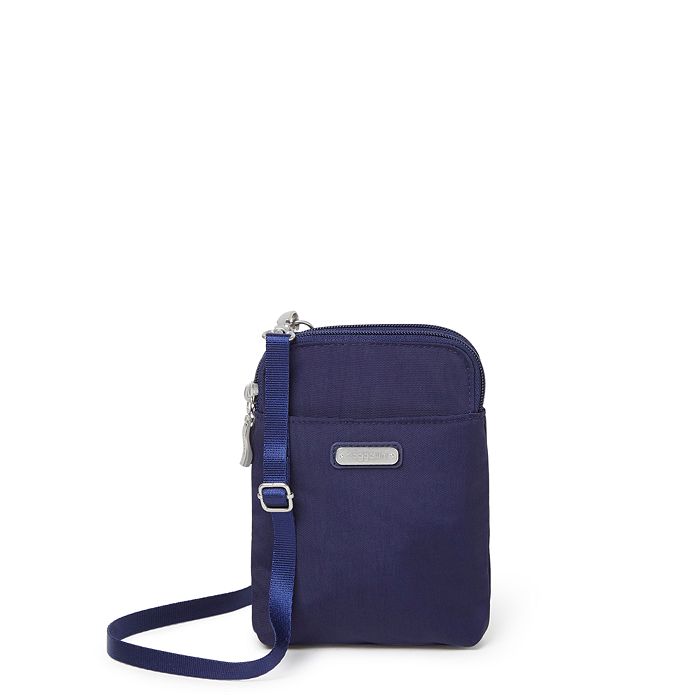Baggallini Take Two Rfid Bryant Crossbody In Navy