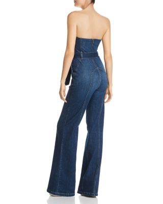 Alice and Olivia Alice + Olivia Susy Strapless Denim