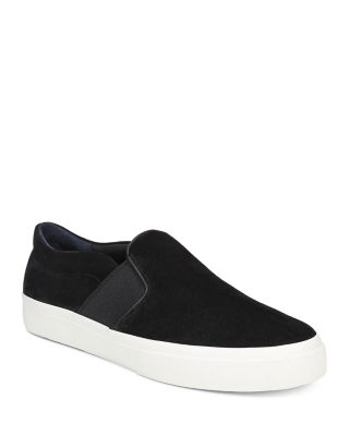 vince black suede sneakers
