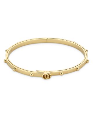 Gucci - 18K Yellow Gold Running G Slim Bangle