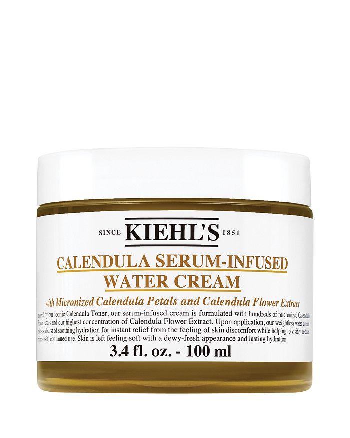 Shop Kiehl's Since 1851 Calendula Serum-infused Water Cream 3.4 Oz.
