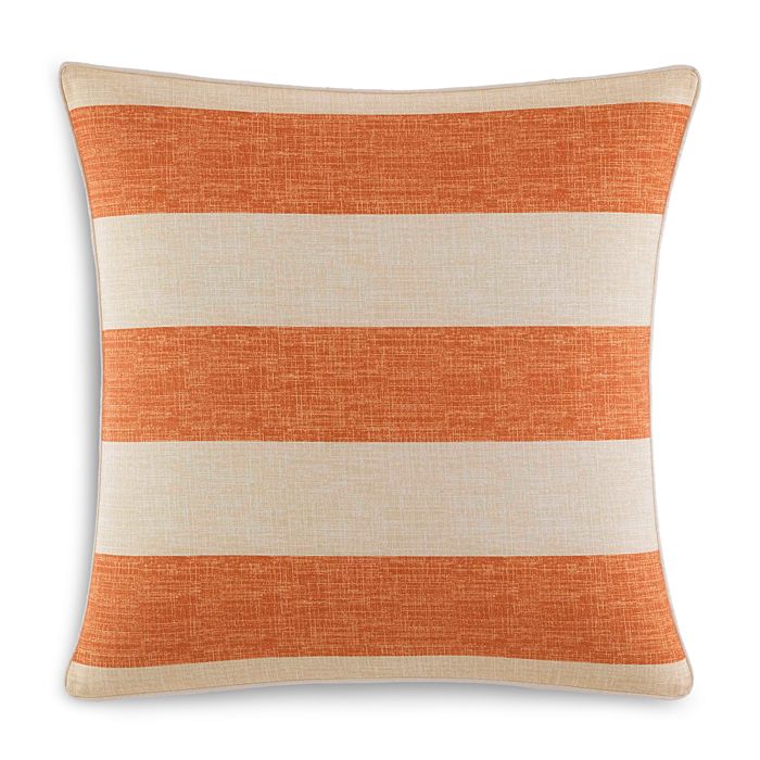 Tommy Bahama Palmiers Square Pillow, 18 X 18 In Orange