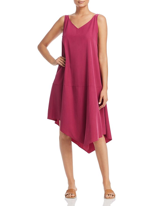 Eileen fisher sales asymmetrical dress